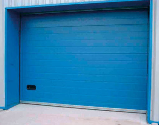 Panel 40mm / 50mm sectioneel bovenhoofd deur sectioneel garagedeuren anti-breaking groothandel Exterior Industrial gegalvaniseerd