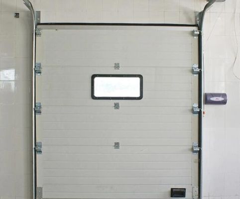 Panel 40mm / 50mm sectioneel bovenhoofd deur sectioneel garagedeuren anti-breaking groothandel Exterior Industrial gegalvaniseerd
