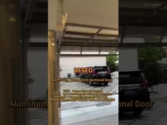Aluminium Sectionele Deur