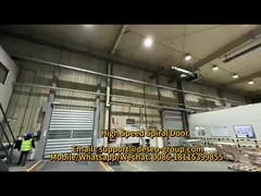 Hoge snelheids Spiraalvormige Deur