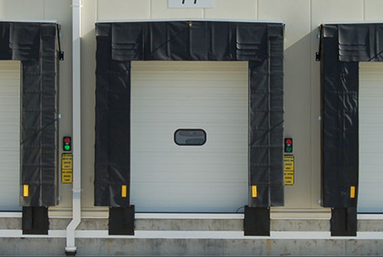 Van de het Kaderlading van de aluminiumlegering het Dokschuilplaatsen voor Pakhuis of Logistiekpvc Dik gemaakt Gordijn