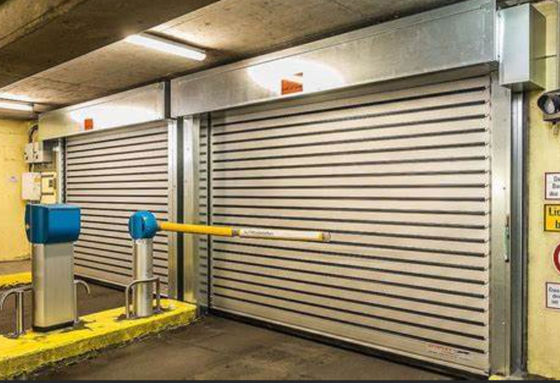 Aluminium doorzichtige hoge snelheid spiraal deur veiligheid efficiëntie met snelle metaal