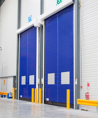 Hoog beveiligde metalen rolluiken deur industriële snel voor koelkamers thermische isolatie