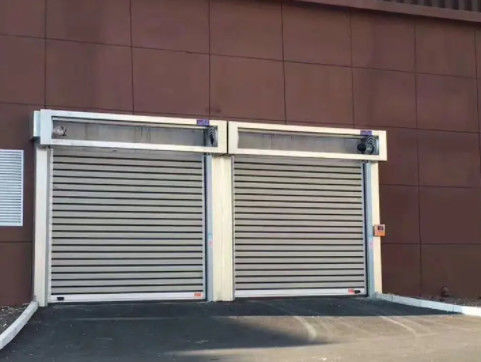 PLC-besturing Fast Action High Speed Spiral Door Metalen aluminium legering