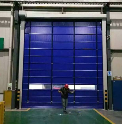 Aanpasbare snelle roldeuren met hoge beveiliging en weerbestand Flexible Fabric Rapid Automatic Industry Door