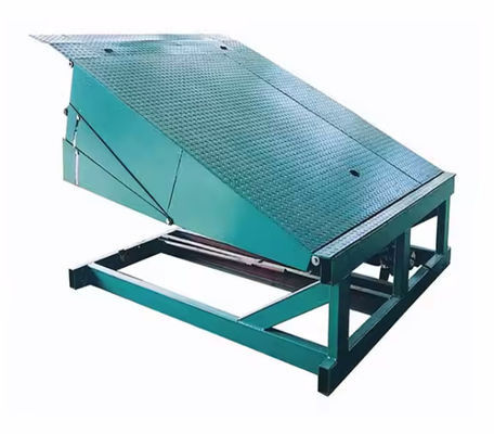 Vaste hydraulische laaddockniveler met aanpasbare dekhoogte en platformgrootte
