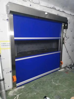 Veiligheid geïsoleerde snelle roldeuren met veiligheid en duurzaamheid Groothandel Makkelijke installatie PVC onderhoudsvrij
