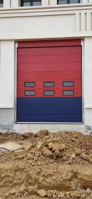 Beveiliging geïsoleerde snelle roldeuren handmatig/automatisch bedienen laag onderhoud groothandel PVC