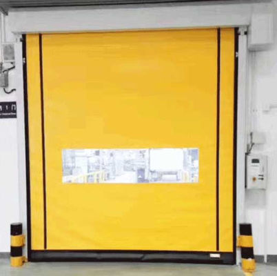 Moderne beveiliging Thermische isolatie Rapid Roller Door met geluidsreductie en weerbestand Zipper zelfreparatie deur