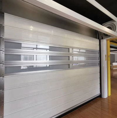 Hoge snelheid spiraaldoring met PLC-besturing bij 0,8 m/s snelheid Foto-elektrische sensor veiligheidsysteem