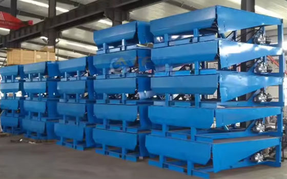 Elektrische ladingdock leveler met 10 000-20 000 lbs capaciteit poeder gecoat afwerking en verbeterde veiligheid