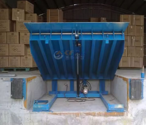 Elektrische ladingdock leveler met 10 000-20 000 lbs capaciteit poeder gecoat afwerking en verbeterde veiligheid