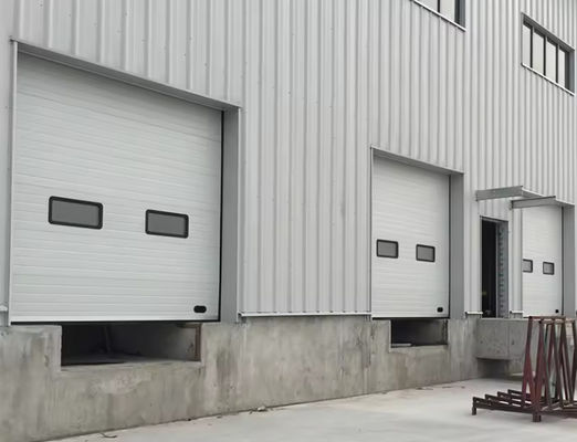 Witte geïsoleerde deuren met aluminiumdrempel