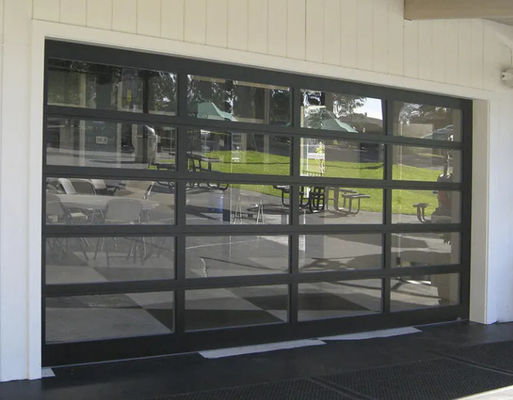 Veiligheid Witte aluminium deur met uitstekende isolatie en elegante poedercoating 9x8 9x7 16x7