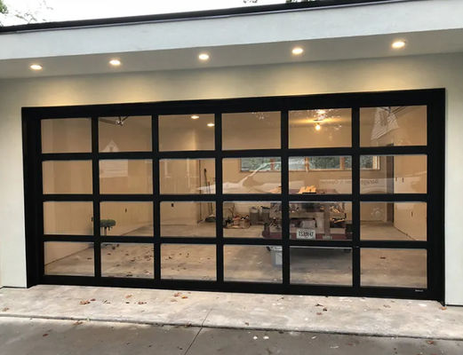 Poedergecoate aluminium doorsnede met dubbelglas - handmatig of automatisch openen