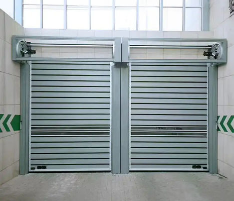 PLC-gecontroleerde snelheid Spiraal deur met 0,8m/s Opening en sluiting snelheden bij 220V/50HZ Op maat