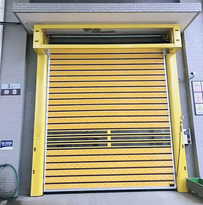 PLC-gecontroleerde snelheid Spiraal deur met 0,8m/s Opening en sluiting snelheden bij 220V/50HZ Op maat