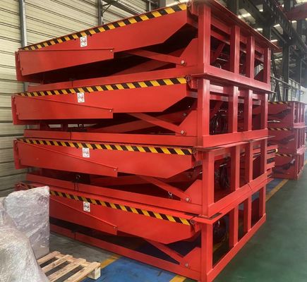 Aanpasbare ladingdock leveler met veiligheidskenmerken Installatie ter plaatse en meerdere besturing