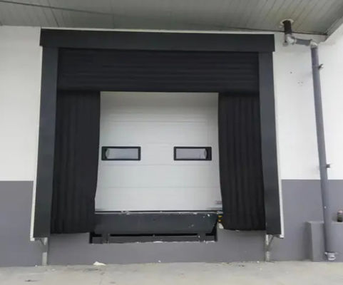 Gepersonaliseerde kleurbelasting Dock Shelters die bescherming bieden tegen de elementen Warehouse opblaasbaar PVC
