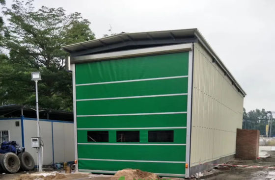 Moderne veiligheid snelle roldeuren met thermische isolatie voor verbeterde veiligheid Food Factory Automatic