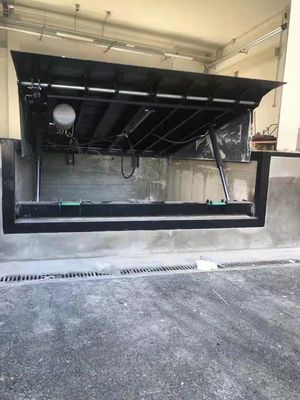 Aanpasbare elektrische hydraulische laaddock leveler veiligheidsketen poeder gecoate afwerking