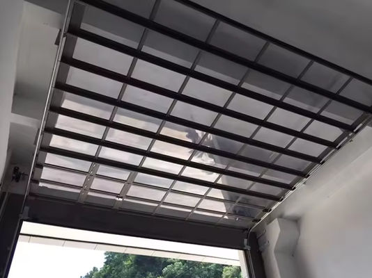 Moderne aluminium deur in verschillende kleuren met dubbele beglazing 9x8 9x7 16x7 Moderne overhead full view