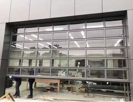 Moderne aluminium deur in verschillende kleuren met dubbele beglazing 9x8 9x7 16x7 Moderne overhead full view