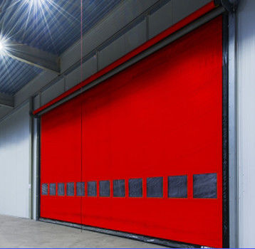 Heavy Duty Steel Rapid Roller Doors met gemakkelijke installatie en verbeterde beveiliging Rapid Folding Roller Shutter Fast Door