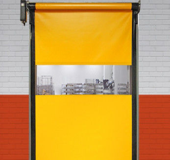 Moderne High Duty Steel Automatic Plastic Security Industrial Rapid Roller Doors met weerbestand en isolatie