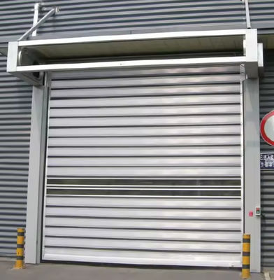 220V/50HZ Veiligheid Foto-elektrische sensor snelheid Spiraal deur -20°C~50°C Opening windweerstand aluminium starre hoge snelheid deur