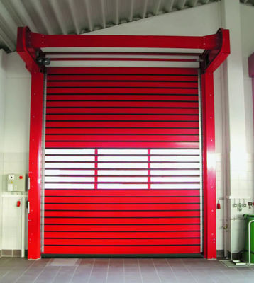 220V/50HZ Veiligheid Foto-elektrische sensor snelheid Spiraal deur -20°C~50°C Opening windweerstand aluminium starre hoge snelheid deur