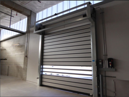 Aluminium transparante hoge snelheid spiraaldoring veiligheidsefficiëntie met PLC-besturingssysteem Fabriek directe verkoop Maximale snelheid 2m/s
