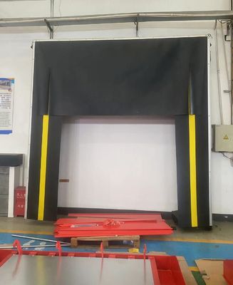 Aanpasbare poedergecoate automatische dock levelers 10t 12t 15t Grote lading hoogte verstelbaar Vaste