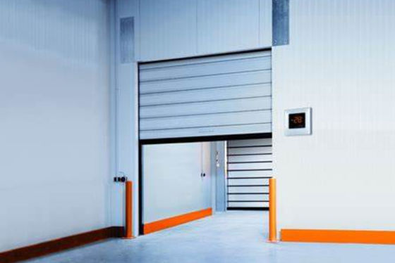 PLC-gecontroleerde snelheid Spiraal deur voor verbeterde veiligheid Snelle openingssnelheid voor ondergrondse parkeergarage