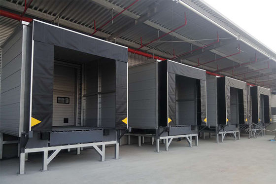 Opblaasbare havenbescherming met UV-resistentie voor een gemakkelijke installatie PVC-containerbescherming sectioneel industrieel