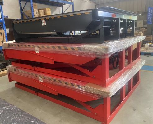 25000-40000 LBS Capaciteit Veilig ontwerp Workshop Automatische Dock Plate Dock Door Levelers Heavy Duty Hydraulisch