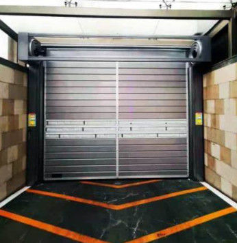 Industriële automatische spiraal aluminium metaal thermisch geïsoleerde snelheid aluminium legering spiraal rollende deur