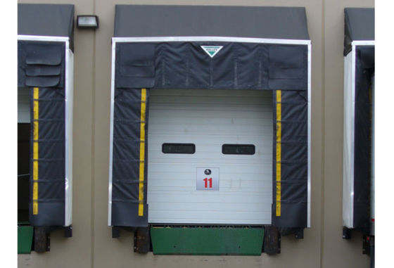 Weerbestendige laaddock Shelter voor magazijn zegel Trailers resistent koelopslag deur voor voedsel atelier
