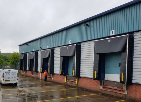 Custom Kleur PVC laag onderhoud Dock Door Shelters Loading System Automatisch PVC Dock Seals Warehouse Industrial