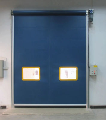 High Speed Customized PVC Roll Up Rapid Shutter Door met roestvrij staal en Smart Control Zipper Door