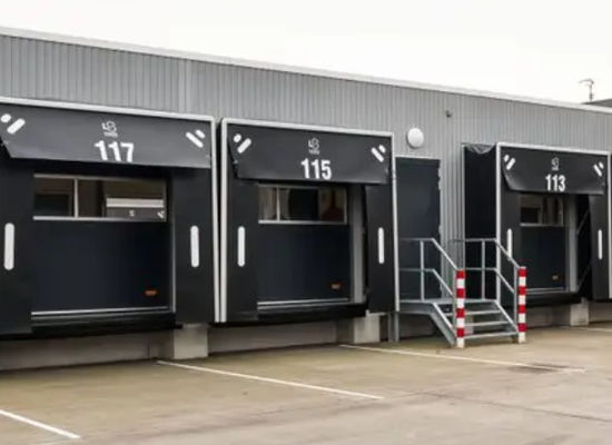Gepersonaliseerde industriële verstelbare opblaasbare geïsoleerde luchtdichte verzegelde dokshut voor rechthoekige dokken