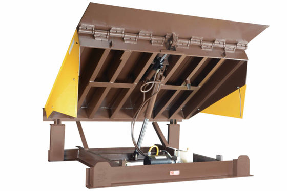 Werkplaats Automatische Dock Plate Dock Door Levelers 25000-40000LBS Veilig ontwerp Aanpasbaar platform Grootte Veiligheidsketens