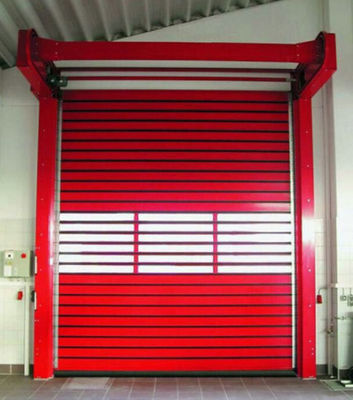 Aluminium doorzichtige hogesnelheidspiraaldeur stroomvoorziening 220V/50HZ Voor magazijn