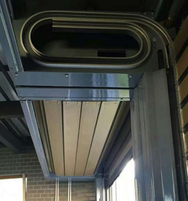 Windweerstand Aluminium Rigid Smooth Operations met High Speed Spiral Door - 220V/50HZ stroomtoevoer