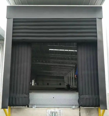 Hoogwaardige logistiek magazijn haven industriële duurzaamheid moderne aangepaste kleur laden haven schuilplaatsen gemakkelijke installatie bescherming tegen elementen