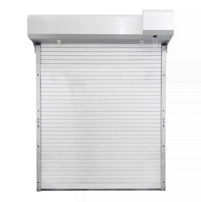 Industrie Warehouse Snel geïsoleerd aluminium Transparent High Speed Spiral Door Veiligheidsefficiëntie Openingssnelheid 0,8m/s voor snelle omgevingen