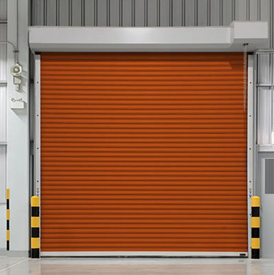 Snel afschermingsdeursnelheid 0,8 m/s Openingssnelheid Aluminium Doorzichtige hoge snelheid Spiraaldeur Voor veiligheid en efficiëntie