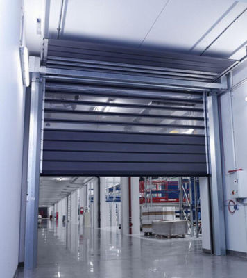 Automatische roll-up Hoogwaardige aluminiumlegering Hoog snelheid Spiraal deur Veiligheid Efficiëntie Gegarandeerde voeding 220V/50HZ Sluitingssnelheid 0,8m/s