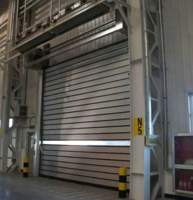 Aluminium legering High Speed Spiral Door Motor Power 0.75KW Veiligheidsefficiëntie ≤2.0m3/ M2.s Sluitingssnelheid 0.8m/s