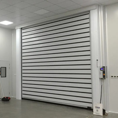 Aluminium transparante hoge snelheid spiraal deur veiligheid efficiëntie aangepast voor het gemak